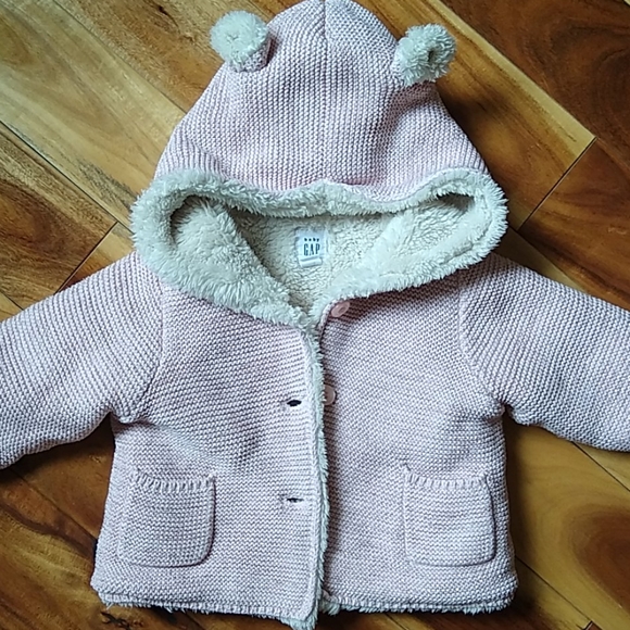 Pink sherpa-lined jacket - Picture 2 of 2